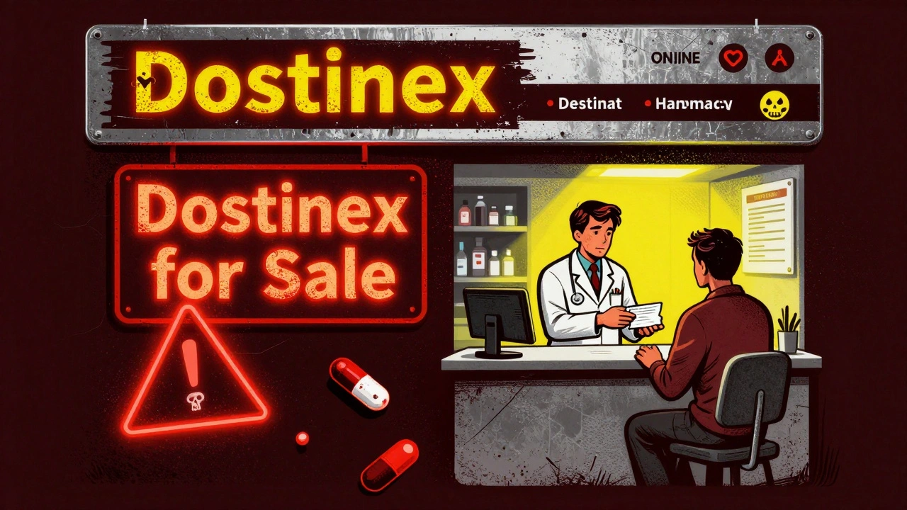 Counterfeit online pharmacy with warning signs versus a legitimate pharmacy.