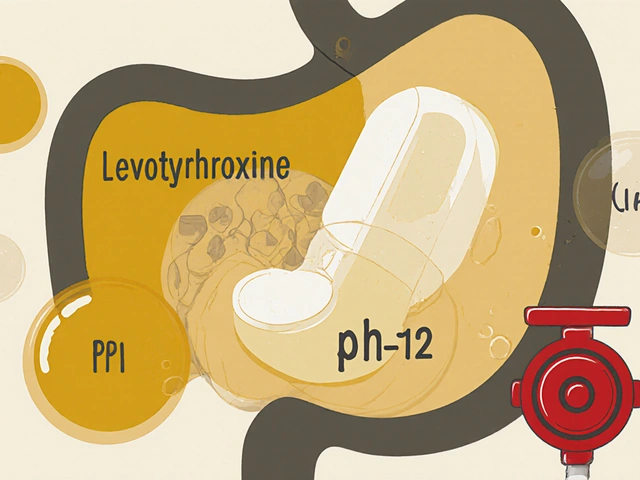 Levothyroxine and Proton Pump Inhibitors: How They Interfere with Absorption