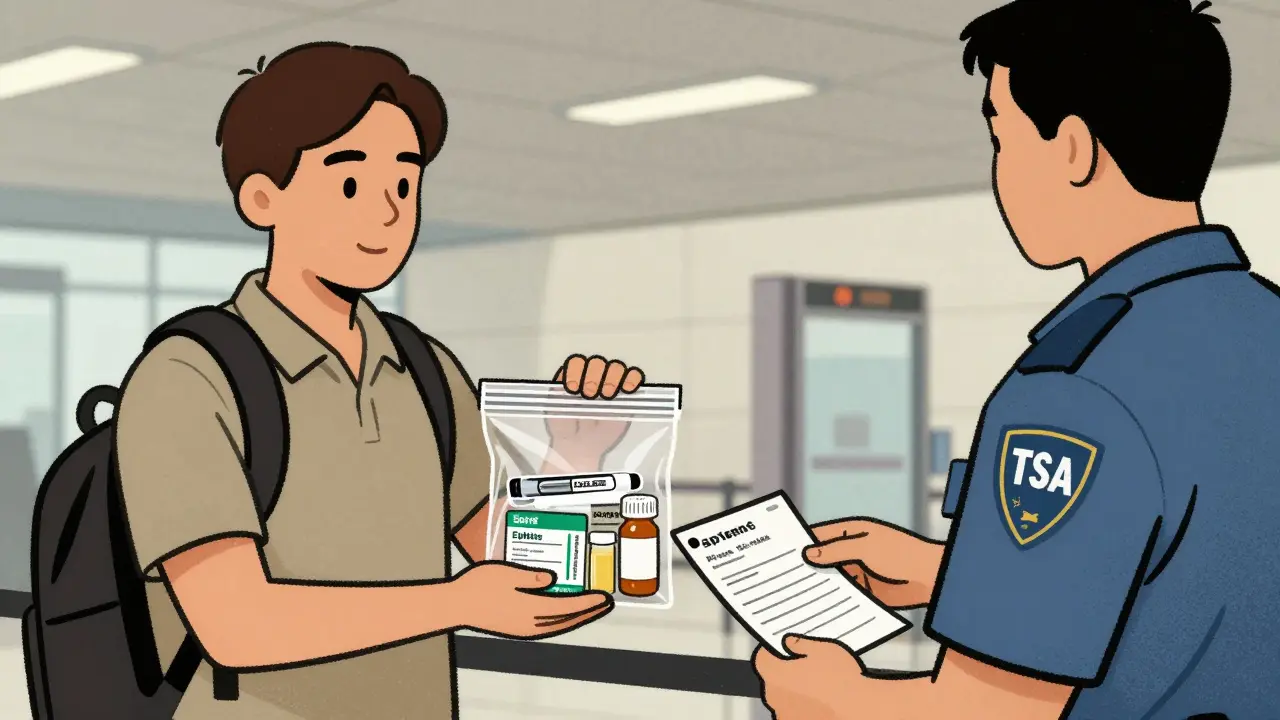How to Clear Security with Liquid Medications and Supplies at Airports