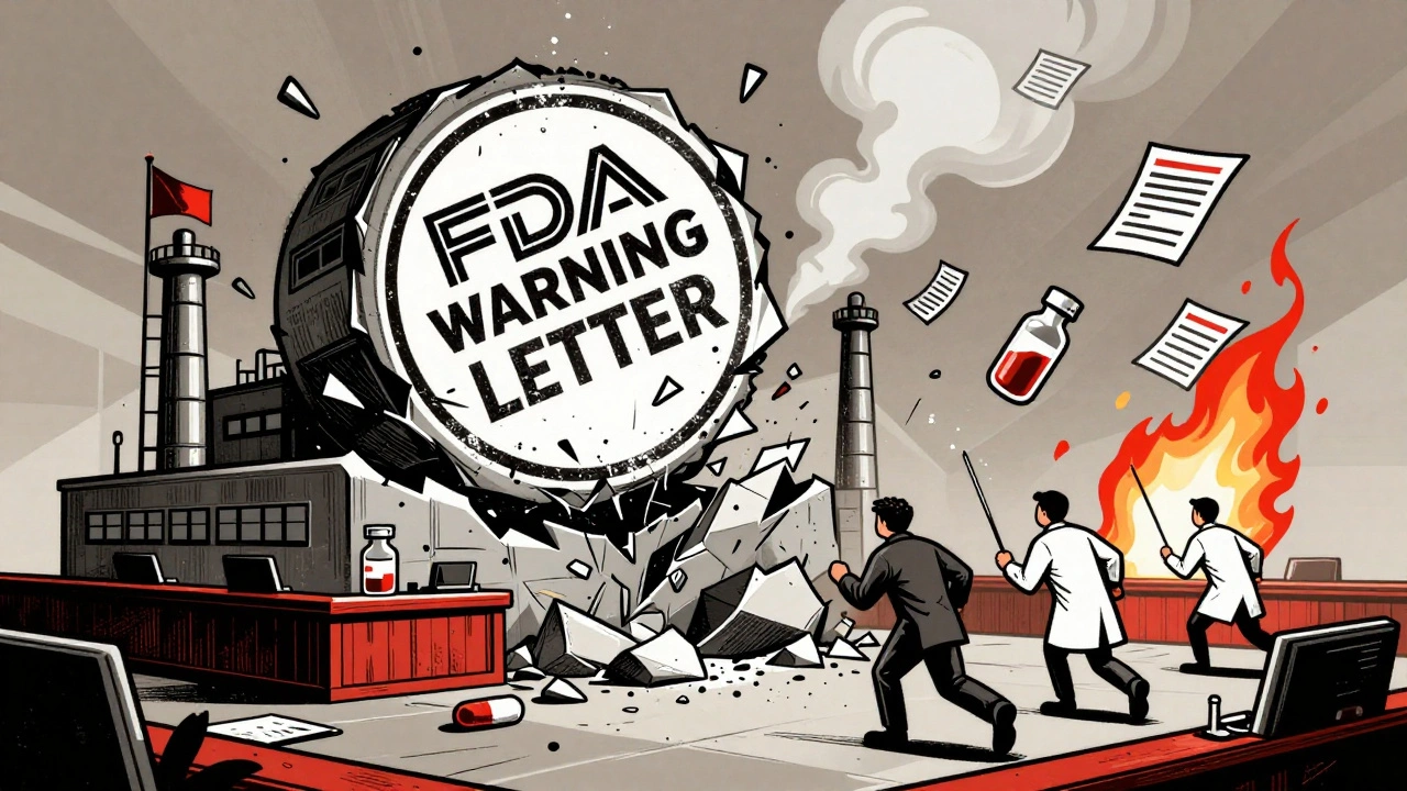 Warning Letters: FDA Responses to Manufacturing Violations in Pharmaceutical Production