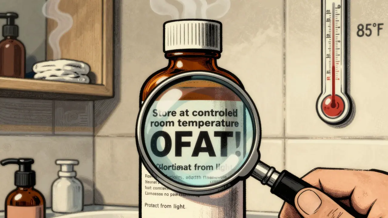 How to Read Storage Instructions on Medication Labels