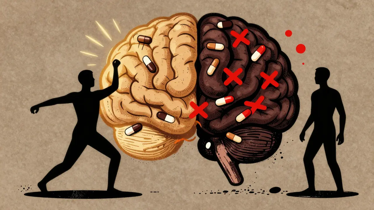 Levodopa and Antipsychotics: How Opposing Dopamine Effects Worsen Symptoms