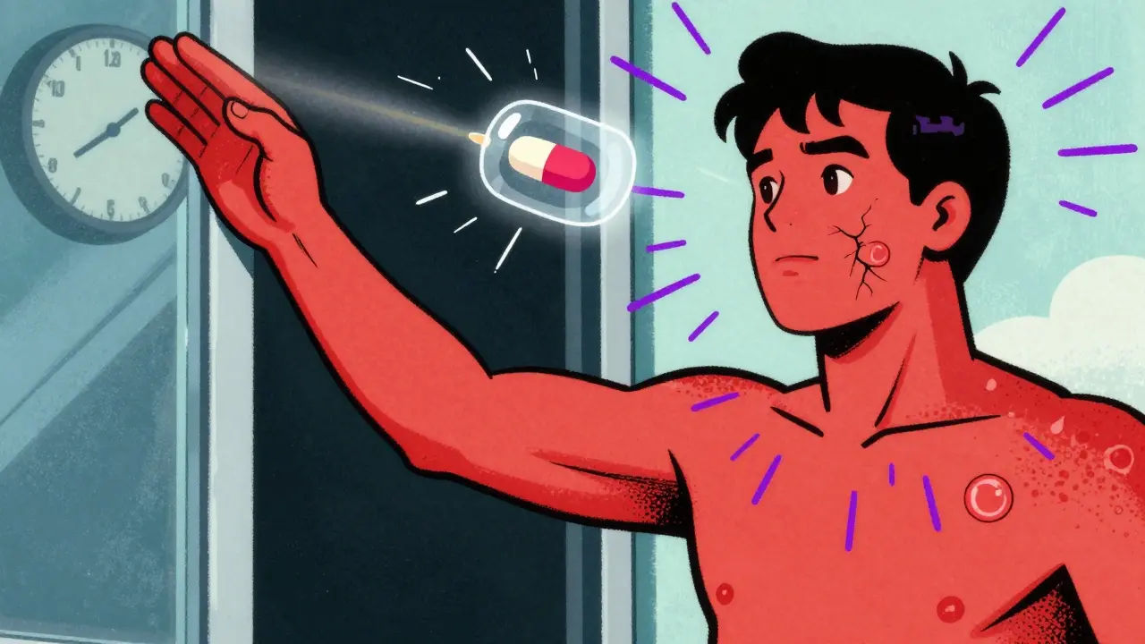 Tetracycline Photosensitivity: How to Prevent Sun Damage While Taking This Antibiotic