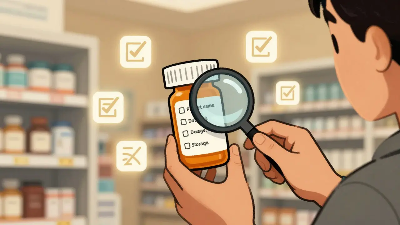Questions to Ask About Your Prescription Label at the Pharmacy