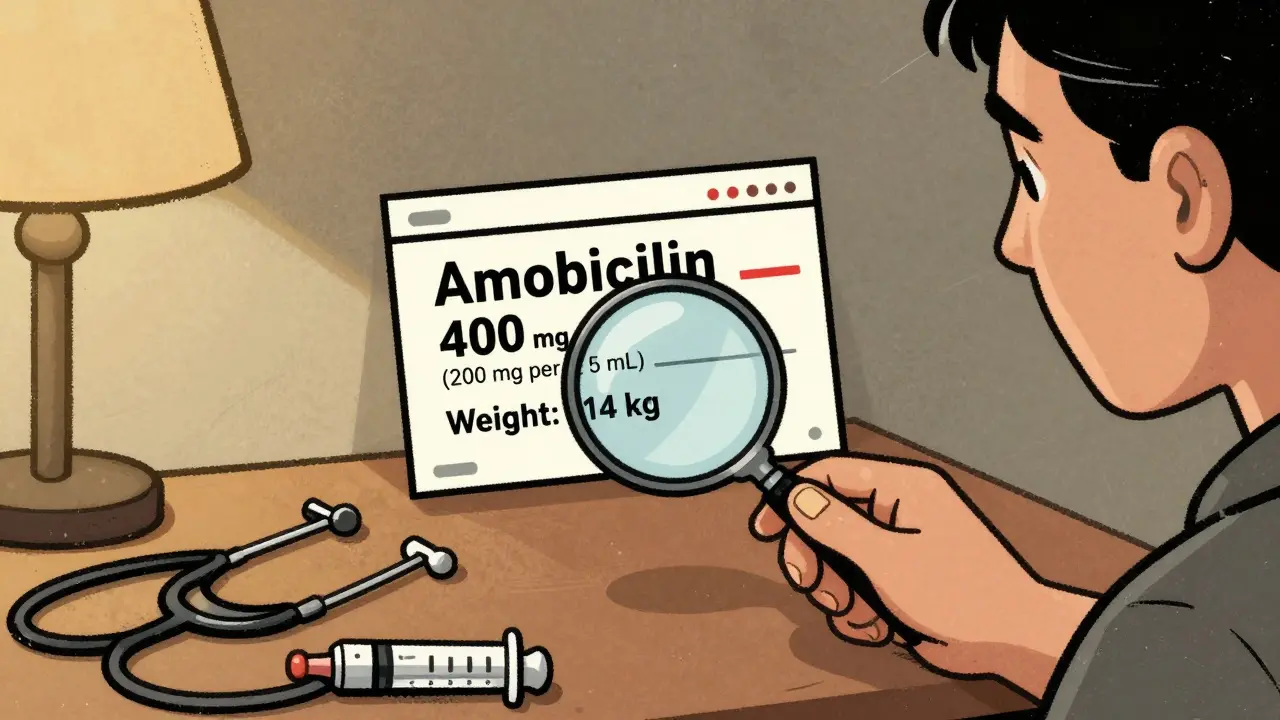 How to Confirm Pediatric Dosing on a Child’s Prescription Label