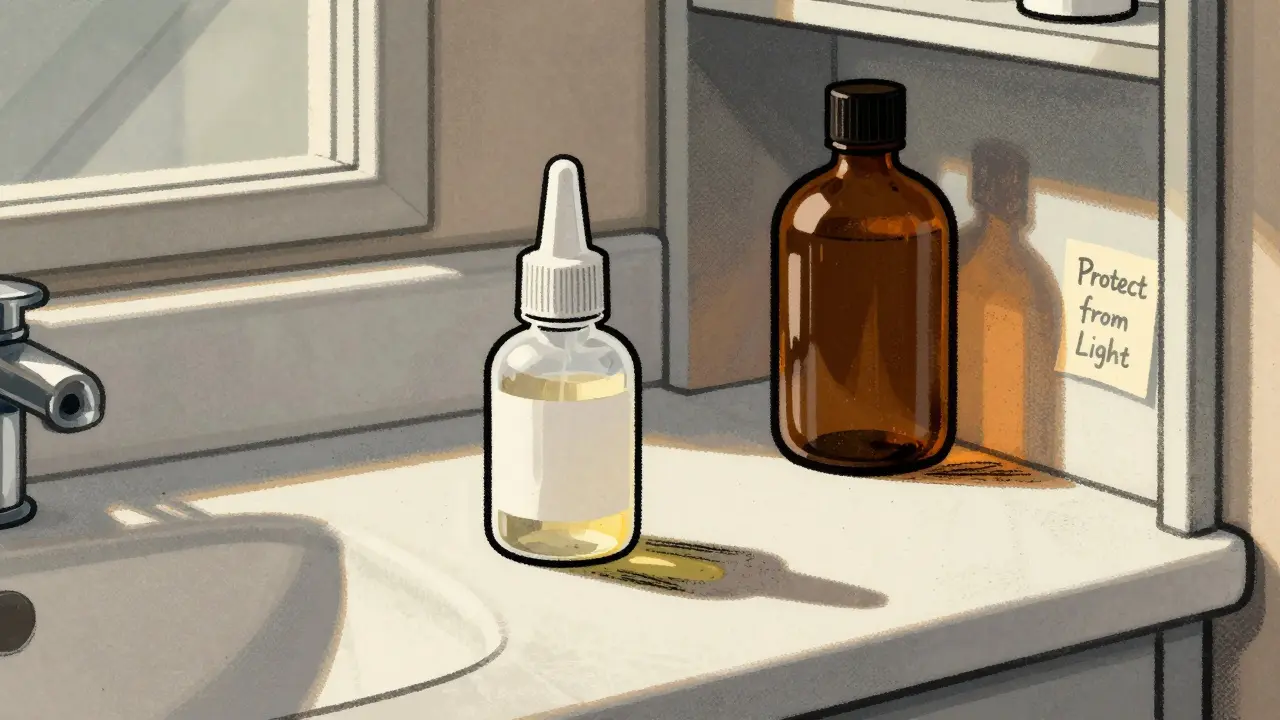 How to Store Light-Sensitive Medications and Eye Drops Properly